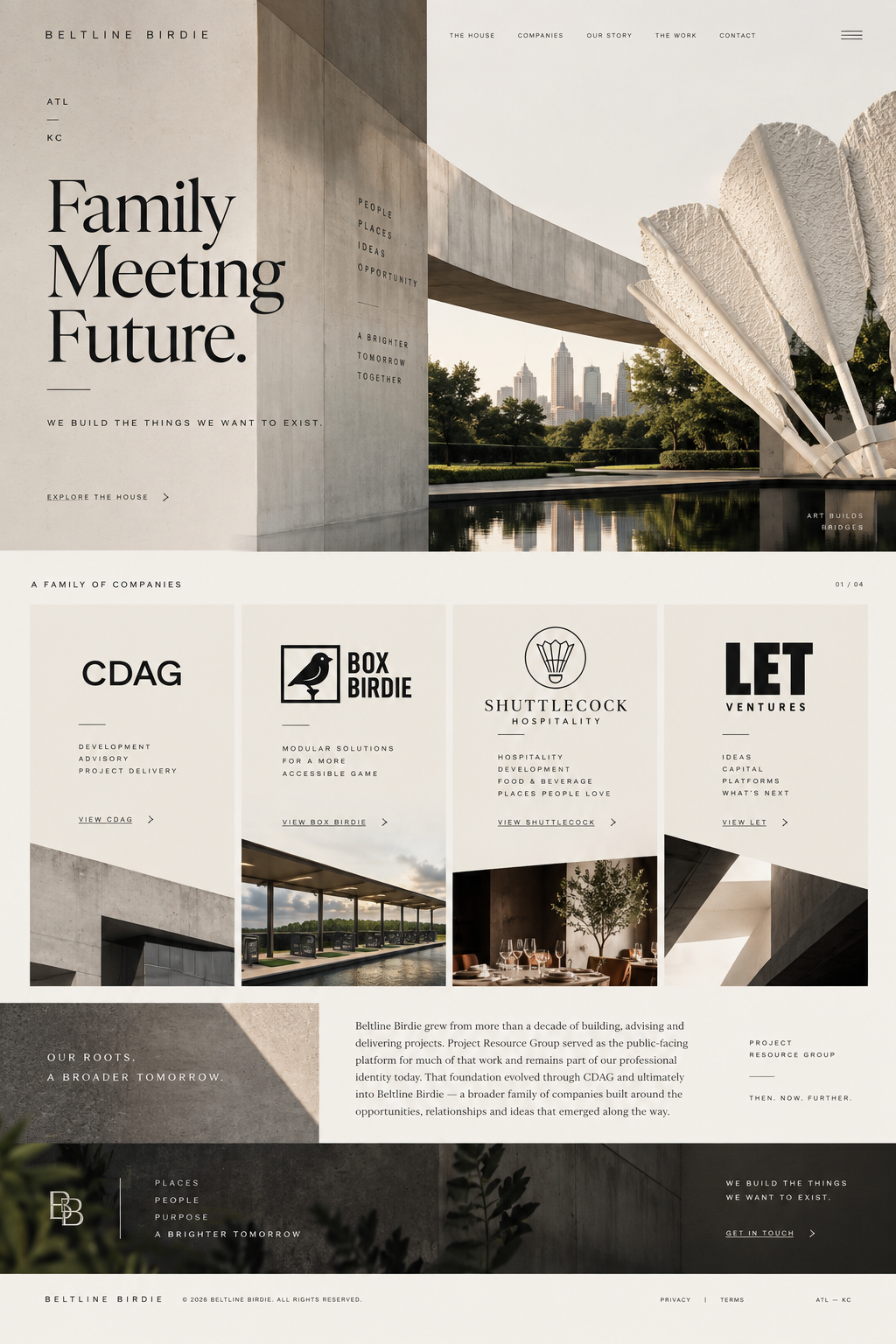 Beltline Birdie — Family Meeting Future
